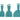 plastik putee scraper 3 sizes
